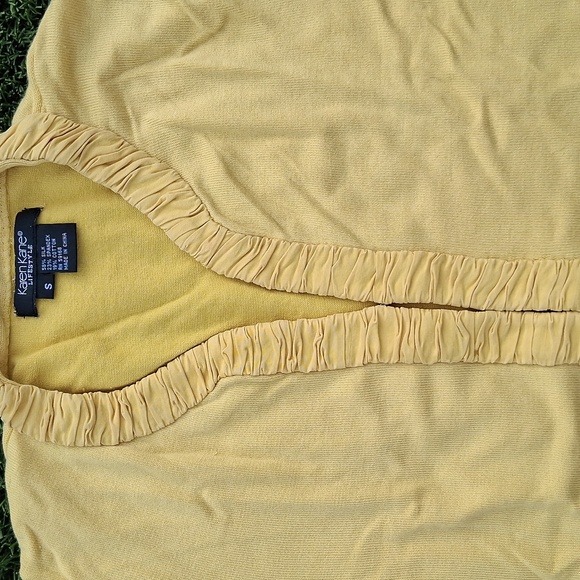 Karen Kane Yellow cardigan set. Size S - Picture 2 of 6